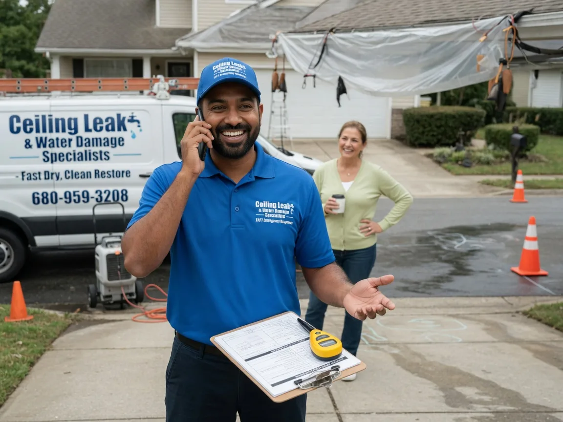 Ceiling Leak Cleanup Grand Coulee, WA FAQs